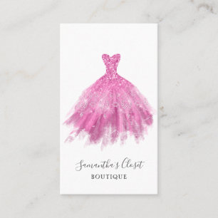 Fashion Clothing Boutique Business Card