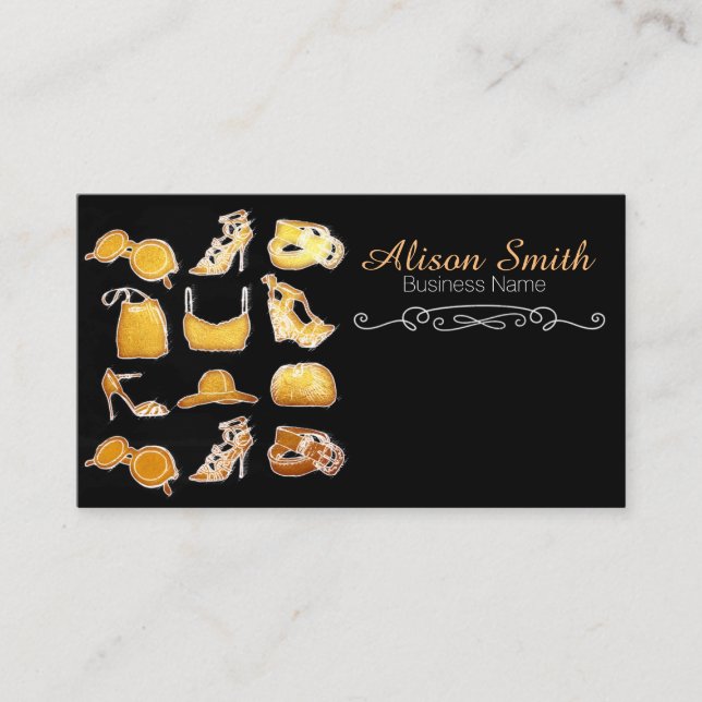 Fashion/Complements/Accessories  Business Card (Front)