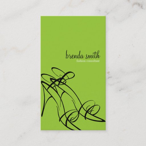 Customizable Fashion Consultant Business Cards