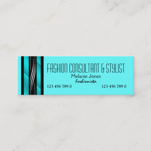 Fashion consultant stylist shopper PERSONALIZE Business Card Templates