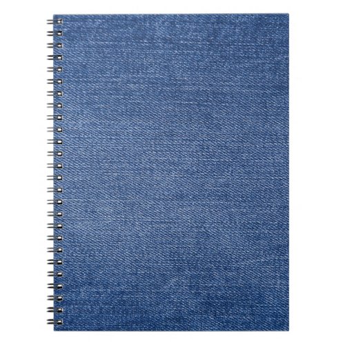 Fashion Denim Jeans Texture Background Notebook