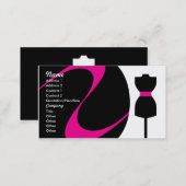 Fashion Design Business Cards (Front/Back)