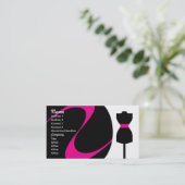 Fashion Design Business Cards (Standing Front)