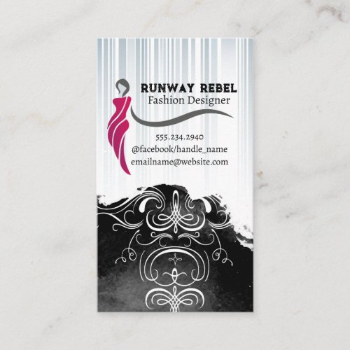 Fashion Design Logo Business Card