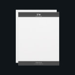 Fashion Designer Black Letterhead<br><div class="desc">Fashion Designer Black Letterhead is modern and elegant to match with your fashion business style.</div>