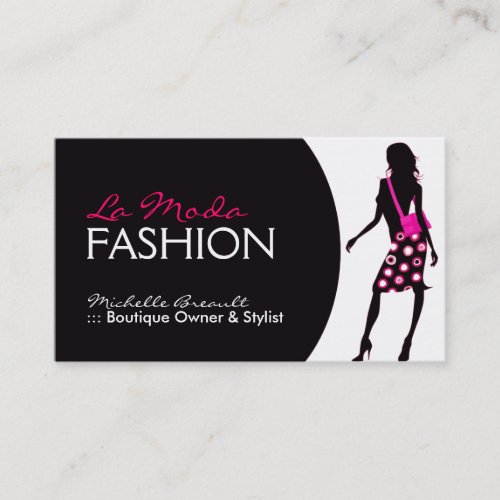 Fashion Designer Business Card