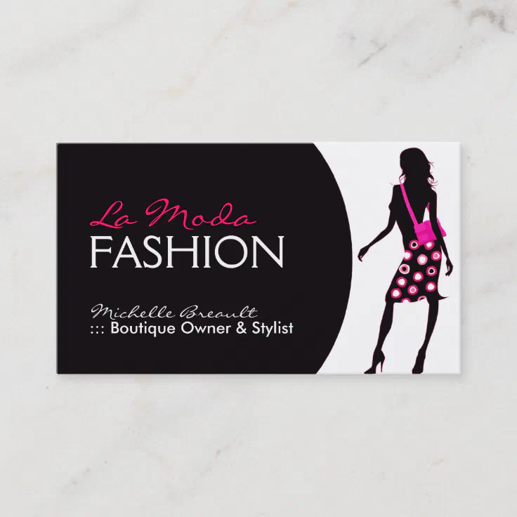 fashion designer business cards