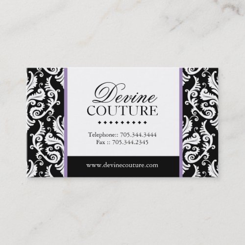 Fashion Designer Business Card