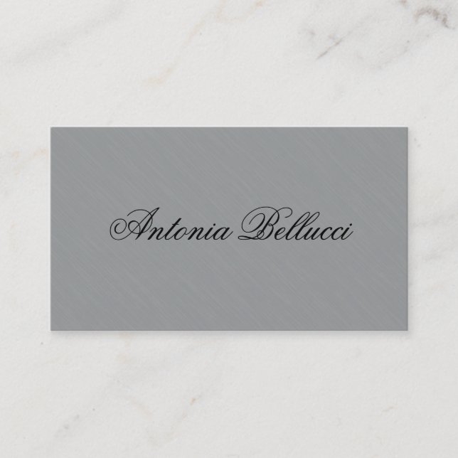 Fashion Designer - Business Cards (Front)