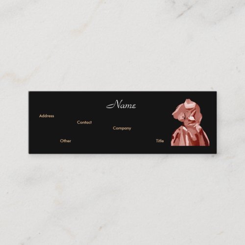 Fashion Designer Neutral Business Card