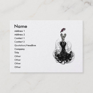 Fashion Diva - Customized Business Card