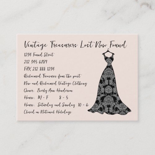 Fashion Diva - Customized Business Card Templates