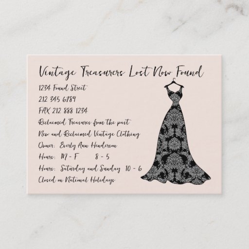 Customizable Fashion Diva - Customized Business Card Templates