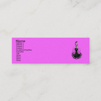 Fashion Diva - Get the Skinny Mini Business Card