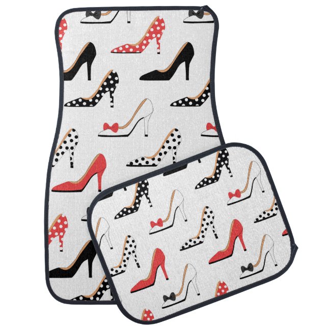 Fashion Diva High Heels Car Floor Mat (Set)