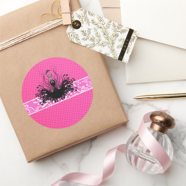 Fashion Diva Invitations, Flyers and Stickers (Gifting)