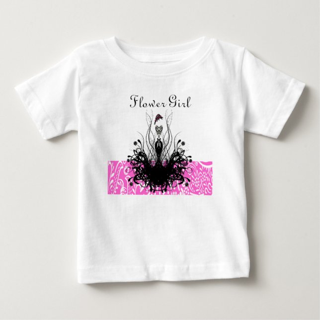Fashion Diva Invitations, Flyers and Stickers Baby T-Shirt (Front)