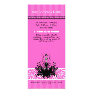 Fashion Diva Invitations, Flyers and Stickers Rack Card