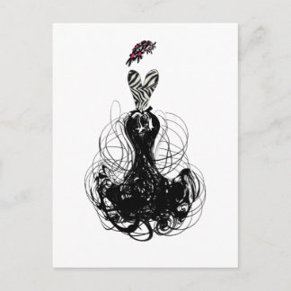 Fashion Diva Postcard