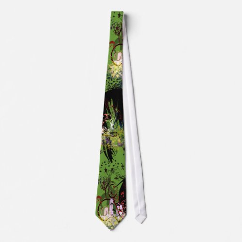 Fashion Diva Swirled Neck Tie