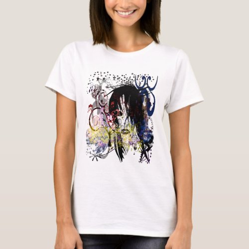 Fashion Diva Swirled T_Shirt