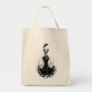 Fashion Diva Swirled Tote Bag