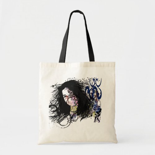 Fashion Diva Swirled Tote Bag