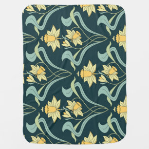 Fashion Dogs: Cute Outfits Pattern Baby Blanket