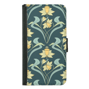 Fashion Dogs: Cute Outfits Pattern Samsung Galaxy S5 Wallet Case