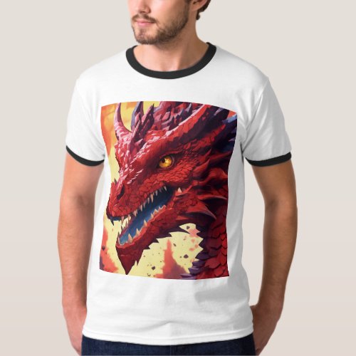 Fashion Dragon T_shirt 