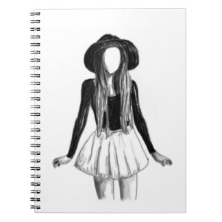 fashion drawing notebook