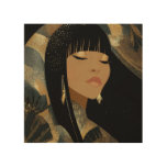 FASHION- ESQUE #5 Planner Wood Wall Art