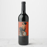 FASHION-ESQUE #6 WINE LABEL