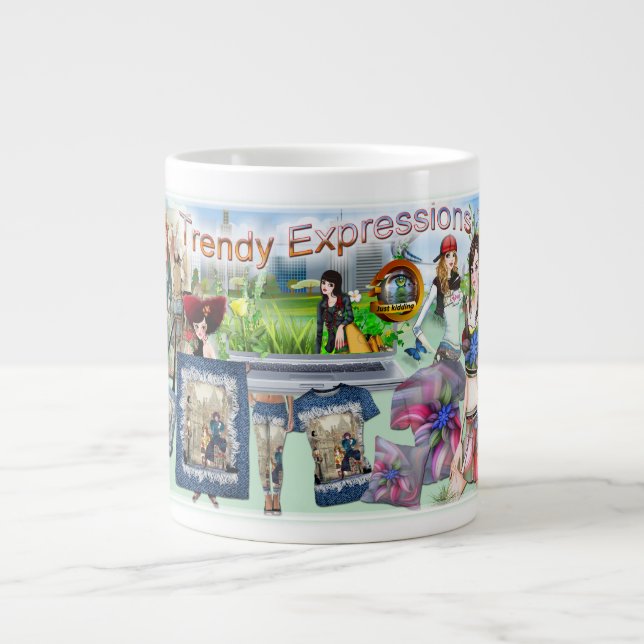 Fashion Expressions Giant Coffee Mug (Front)