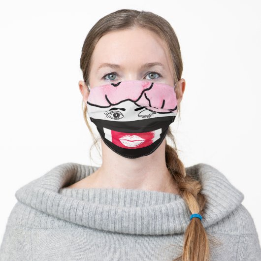 Fashion face mask design (Worn)