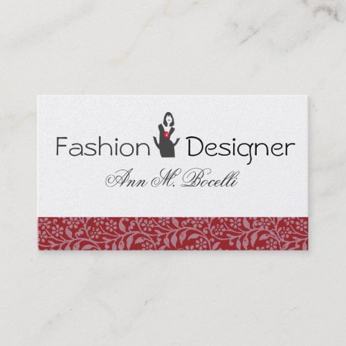 Fashion Women Model  Modern  Designer Business Card Templates