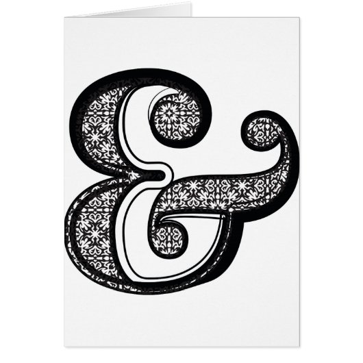 Fashion font, symbol & (Front)