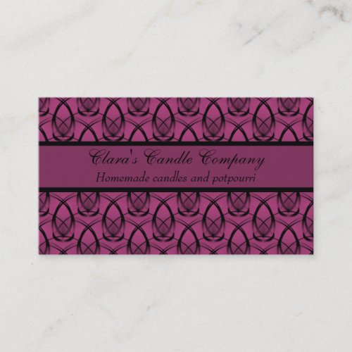 Fashion Forward Business Card, Radiant Fuchsia