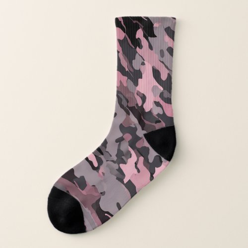 Fashion Forward Camo Socks