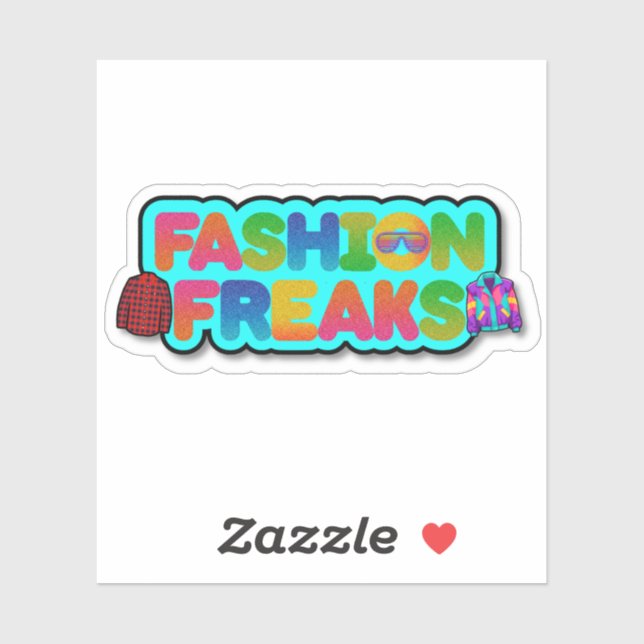 Fashion Freaks Logo Sticker (Sheet)