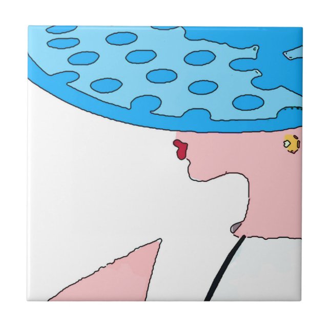 Fashion Gal Abstract Tile (Front)