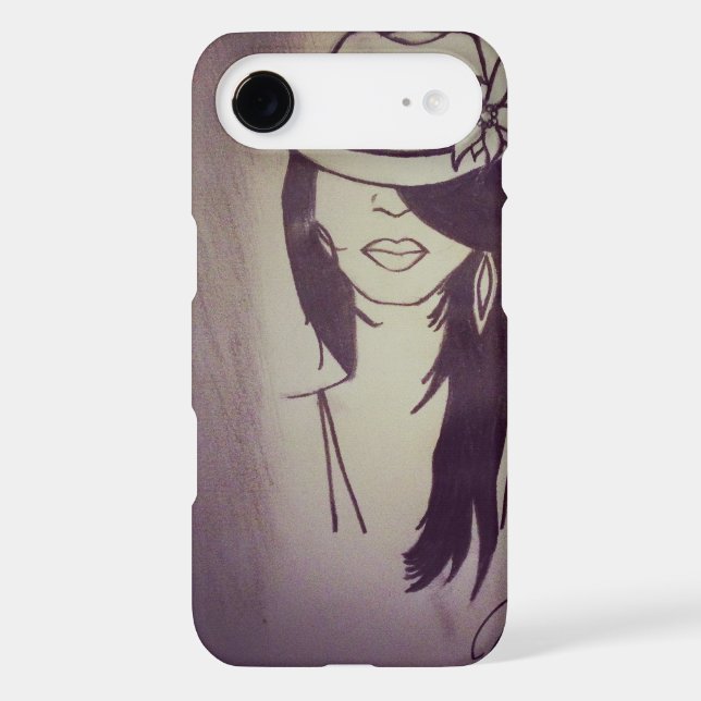 Fashion Girl iPhone 5 Cover - Customized (Back)