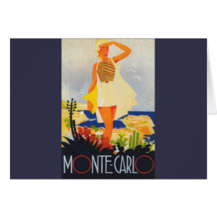 Fashion Girl Monte Carlo Beach Travel