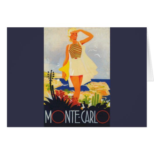 Fashion Girl Monte Carlo Beach Travel (Front Horizontal)