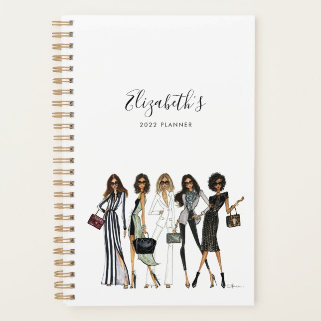 Fashion Girl Planner (Front)