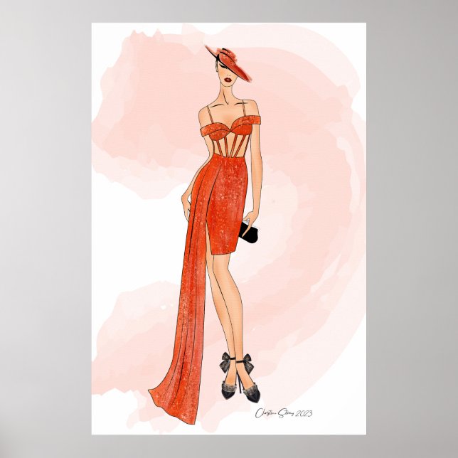 Fashion Girl Print (Front)