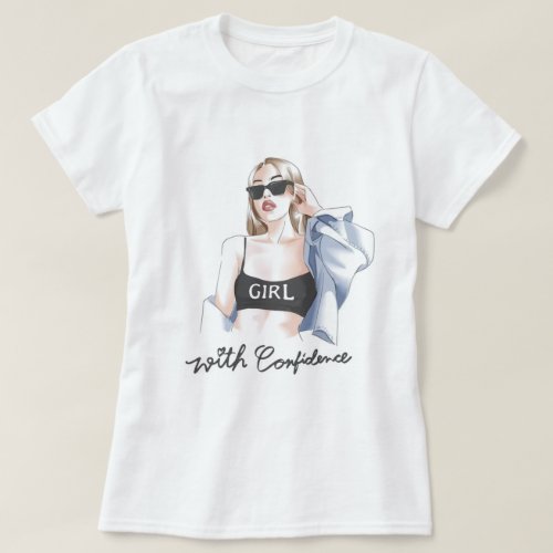 Fashion girl T_Shirt