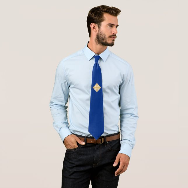 Fashion Gold Diamond Neck Tie (In Situ)