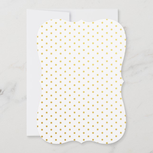 Fashion gold polka dots (Front)