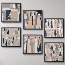 Fashion Icons Photo Tile Collection
